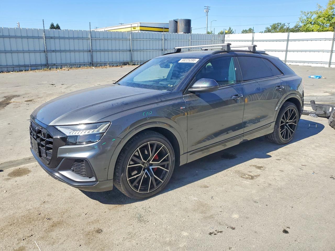 2021 Audi Q8 Prestige, VIN WA1FVBF19MD021963 — Зад