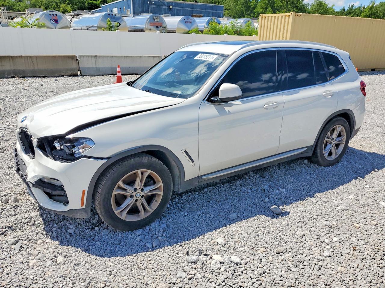2021 BMW X3 xDrive30i, VIN 5UXTY5C08M9E47547 — Front end