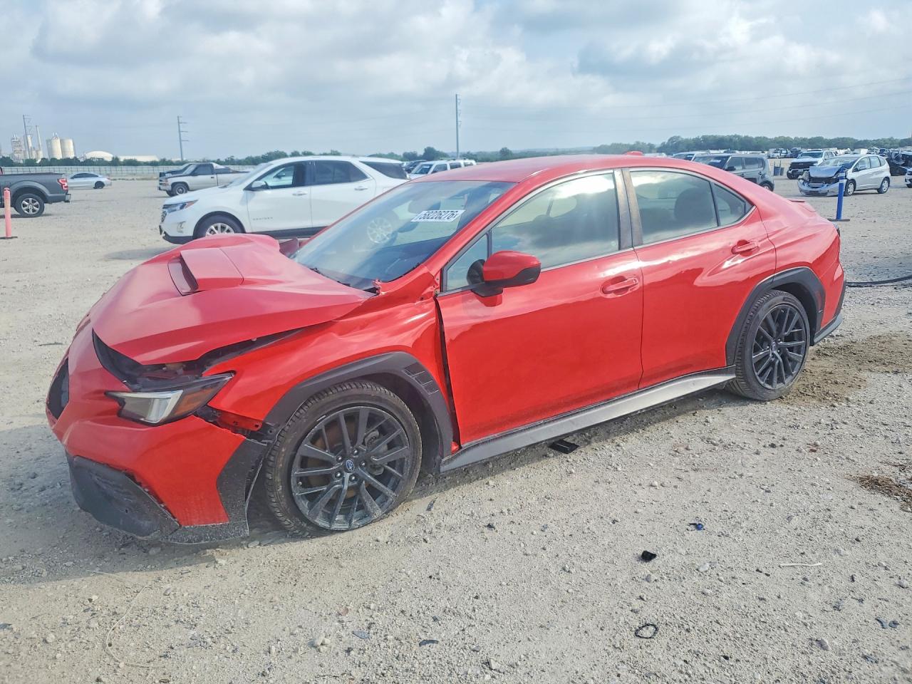 2022 Subaru WRX Premium, VIN JF1VBAF67N9007439 — Front end