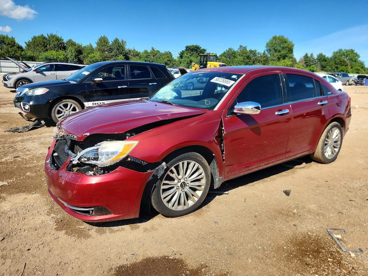 2011 Chrysler 200 Limited, VIN 1C3BC2FG5BN505610 — Перед