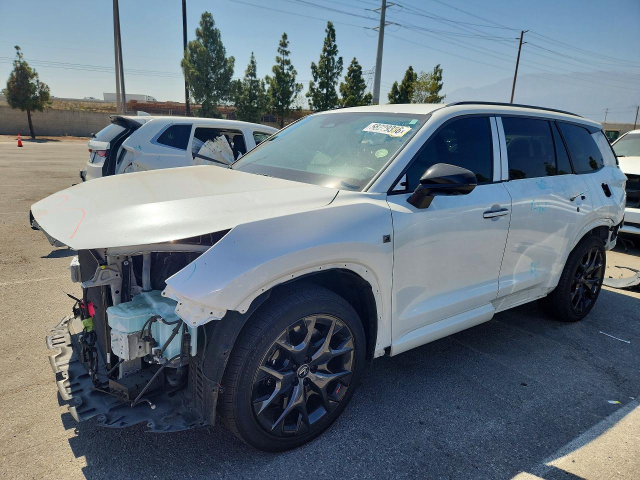 2025 Lexus TX 500h F Sport Premium, VIN 5TDABAB64SS007412 — Перед