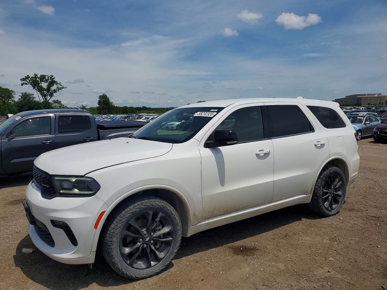 2021 Dodge Durango GT Plus, VIN 1C4RDJDG1MC579108 — Hail