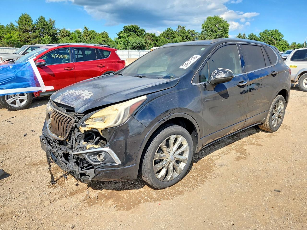 2018 Buick Envision Premium, VIN LRBFX3SX9JD001593 — Burn