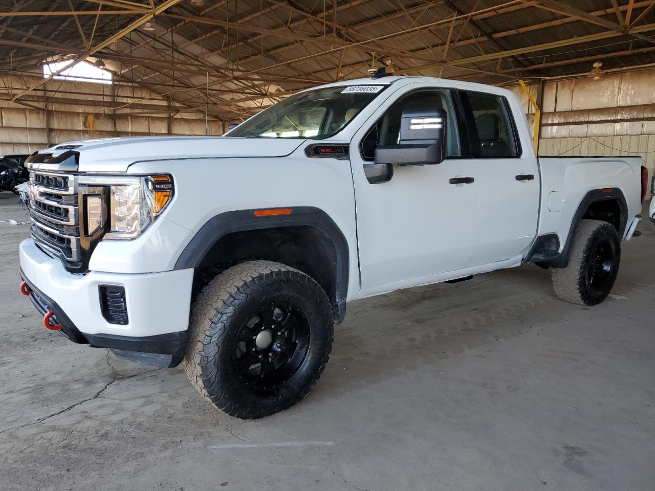 2023 GMC Sierra 2500HD, VIN 1GT59LE7XPF221065 — Prior damage history