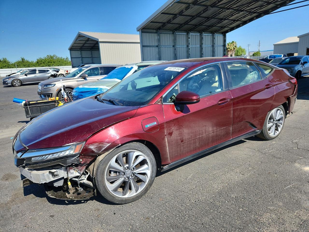 2018 Honda Clarity, VIN JHMZC5F12JC021930 — Front end