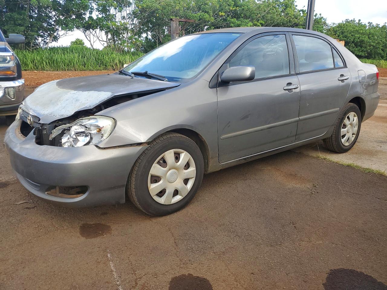 2005 Toyota Corolla CE, VIN 1NXBR32E05Z493456 — Front end