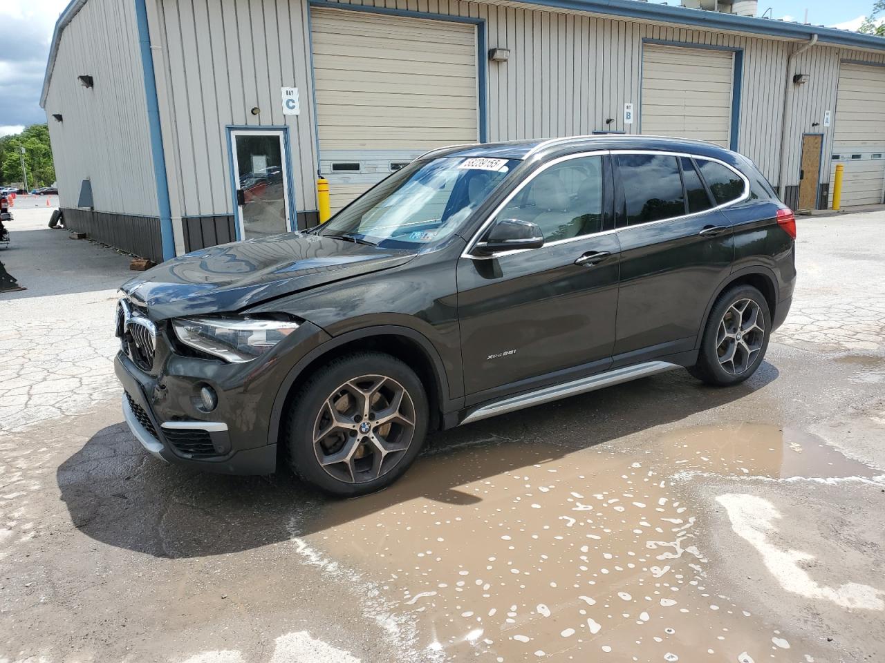 2016 BMW X1 xDrive28i, VIN WBXHT3C34GP887625 — Front end