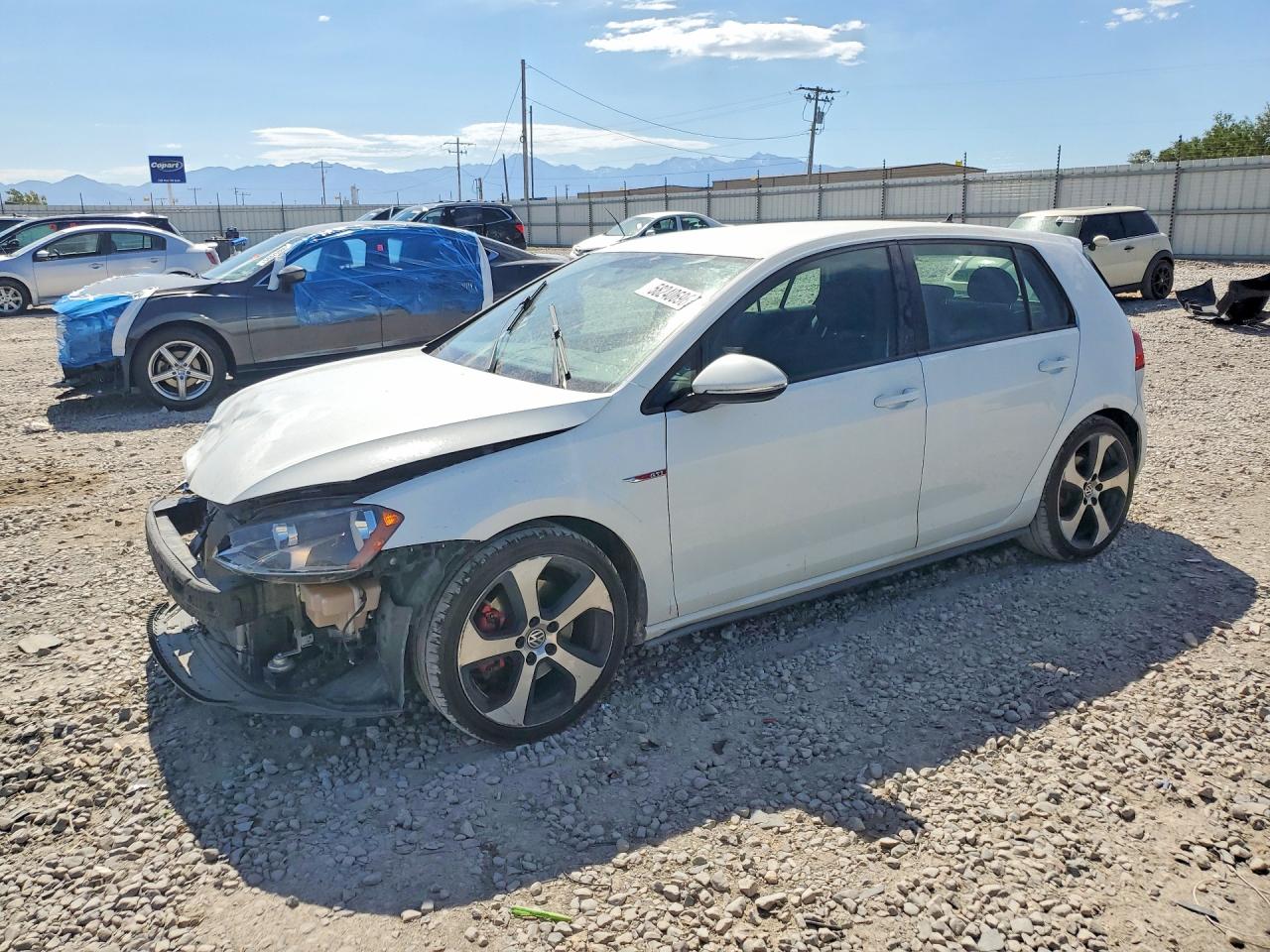 2017 Volkswagen Golf GTI S, VIN 3VW4T7AU8HM060715 — Front end