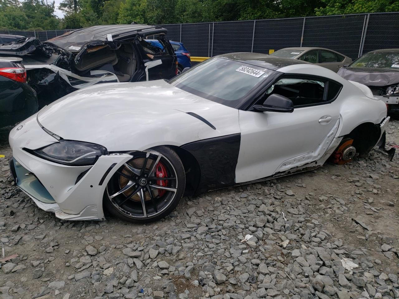 2020 Toyota Supra 3.0, VIN WZ1DB4C03LW025590 — All over