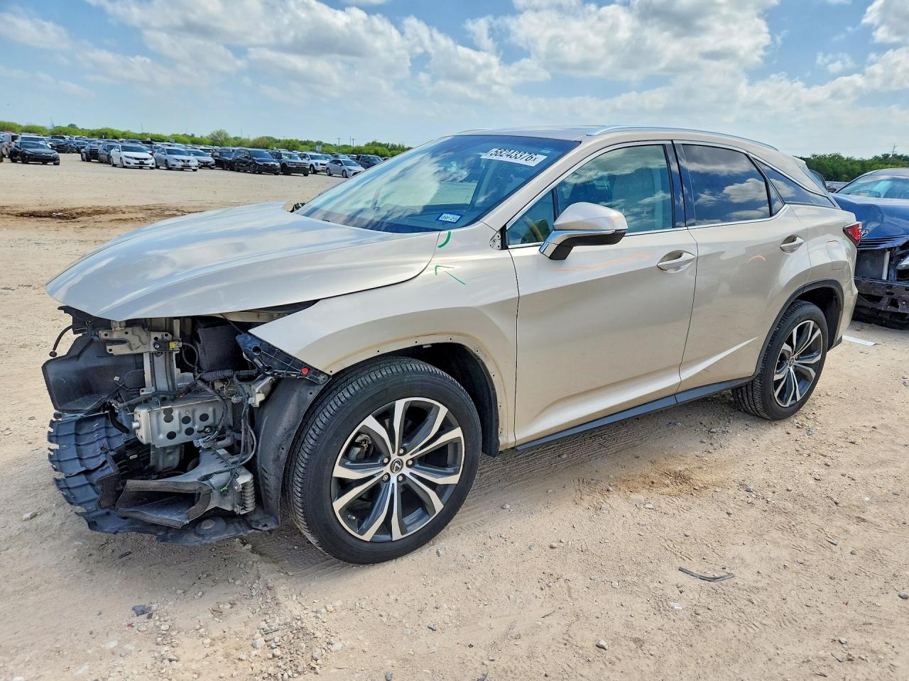 2018 Lexus RX 350, VIN 2T2ZZMCA2JC113847 — Stripped