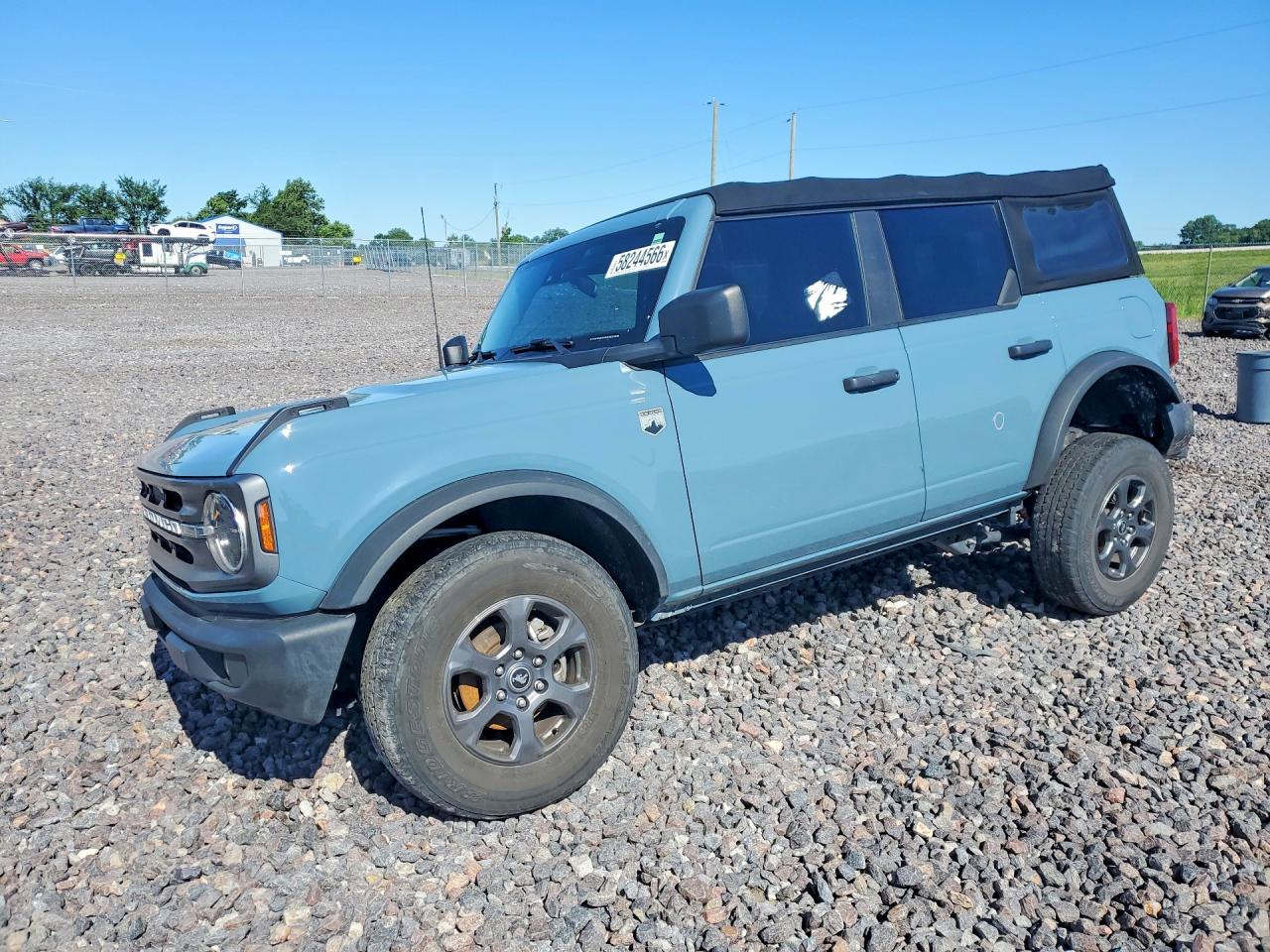 2021 Ford Bronco Big Bend, VIN 1FMDE5BH4MLA85170 — Front end