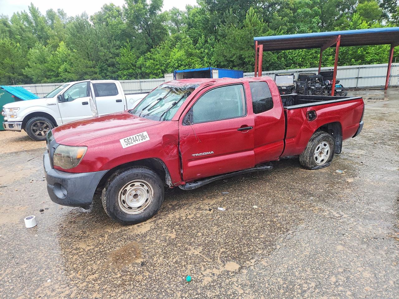 2008 Toyota Tacoma, VIN 5TETX22N08Z511331 — Roof