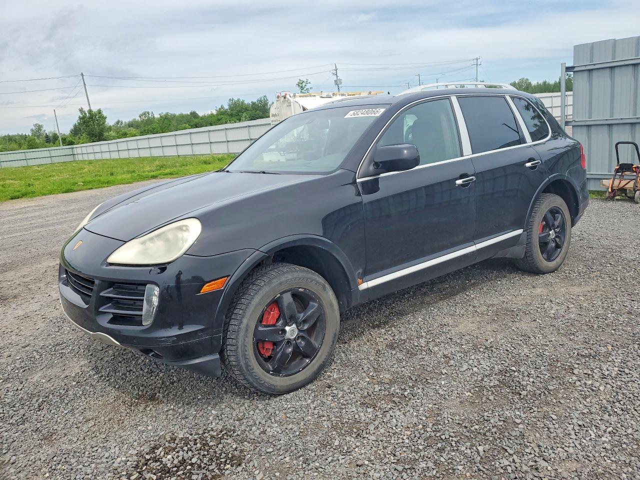 2008 Porsche Cayenne, VIN WP1AA29P58LA05894 — Зад