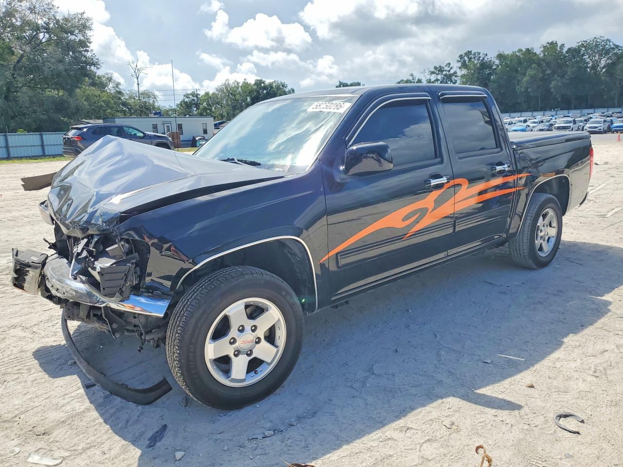 2012 GMC Canyon SLE1, VIN 1GTD5MFE6C8109548 — Перед