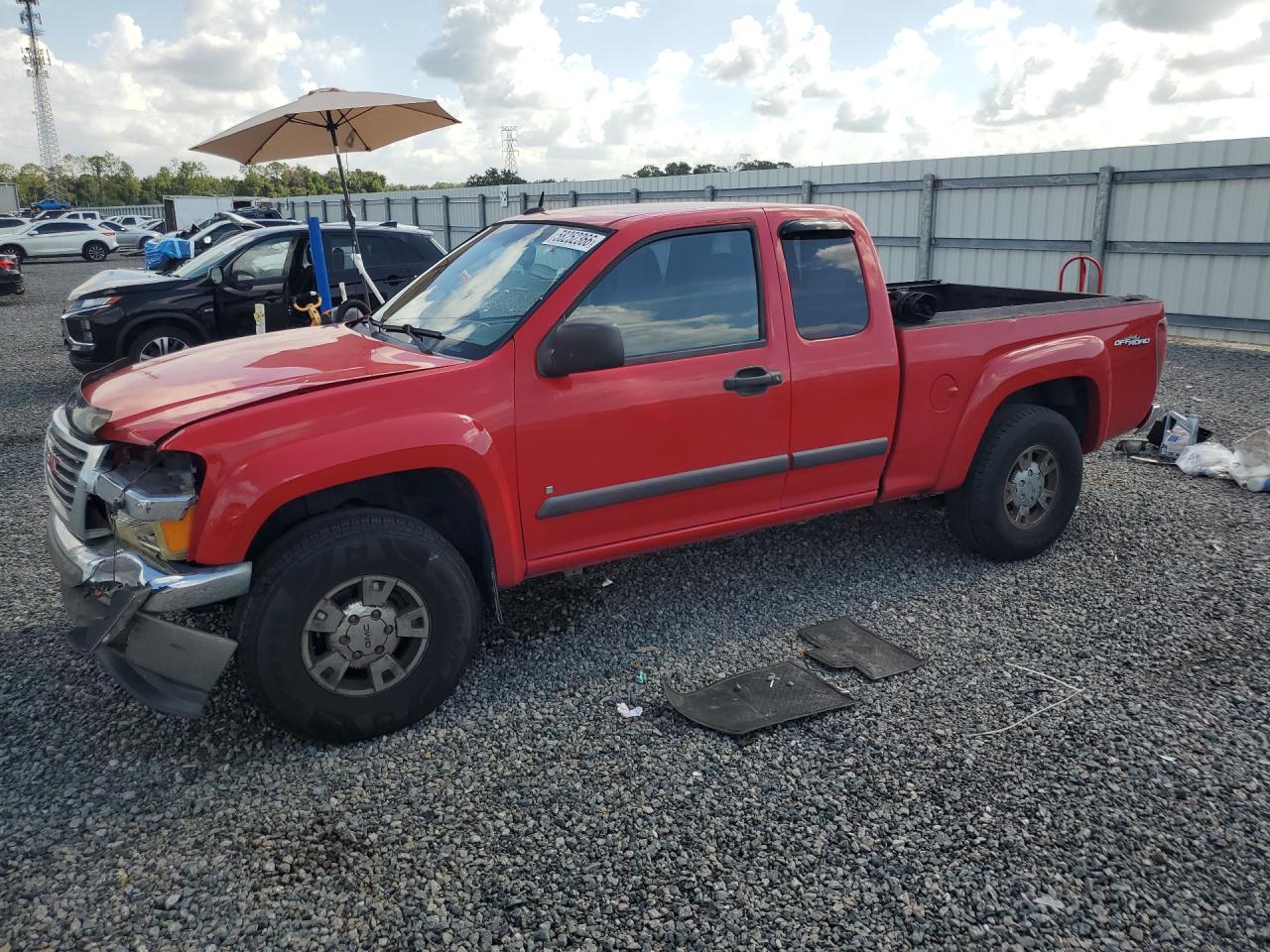 2008 GMC Canyon SLE1, VIN 1GTDT19E488173370 — Перед