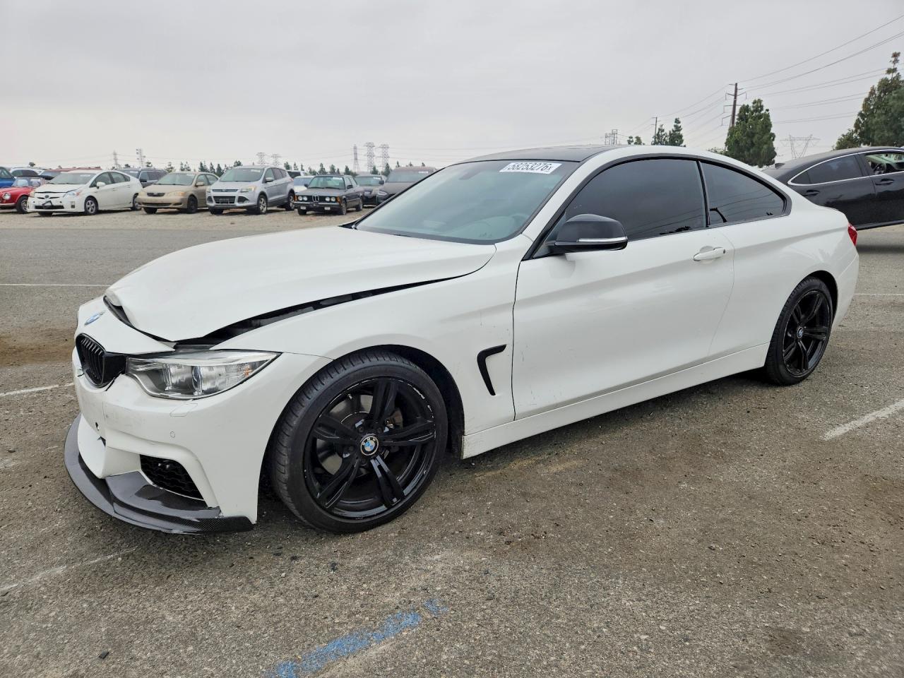 2015 BMW 4 Series 428i, VIN WBA3N7C5XFK223140 — Front end