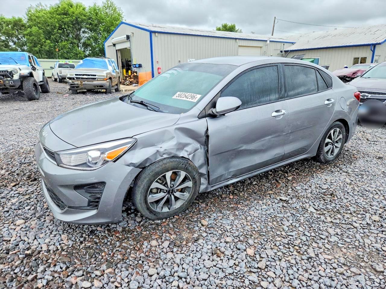 2023 Kia Rio S, VIN 3KPA24AD1PE578925 — Front end