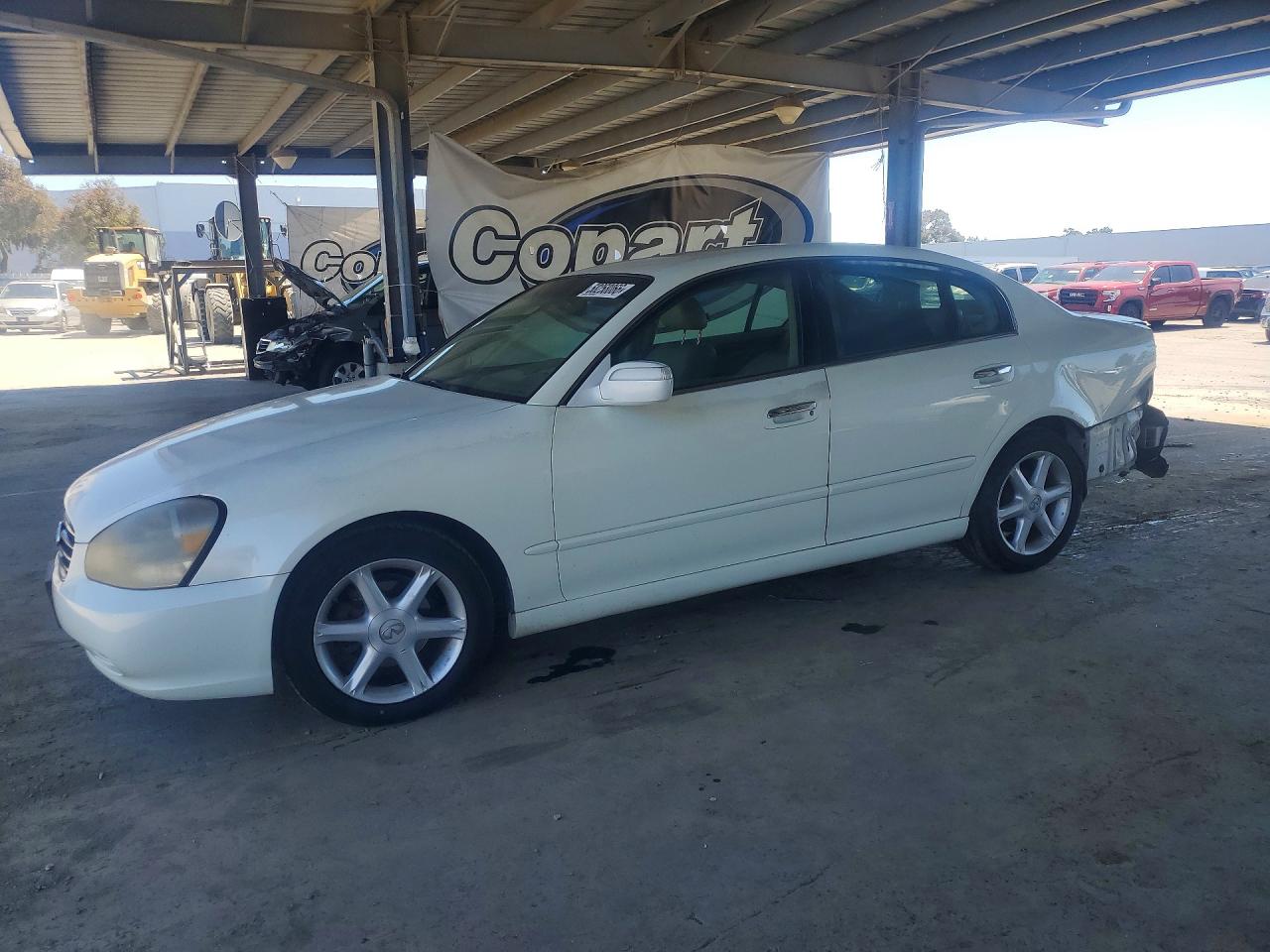 2003 Infiniti Q45, VIN JNKBF01A03M101470 — Rear end