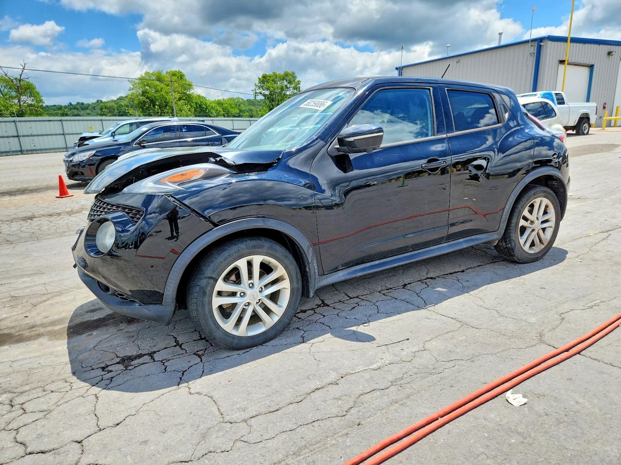 2015 Nissan Juke SV, VIN JN8AF5MR4FT512770 — Front end