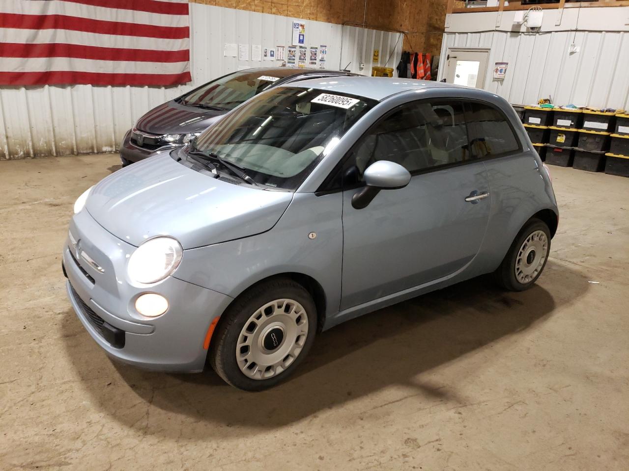 2013 FIAT 500 Pop, VIN 3C3CFFAR4DT743446 — Normal wear