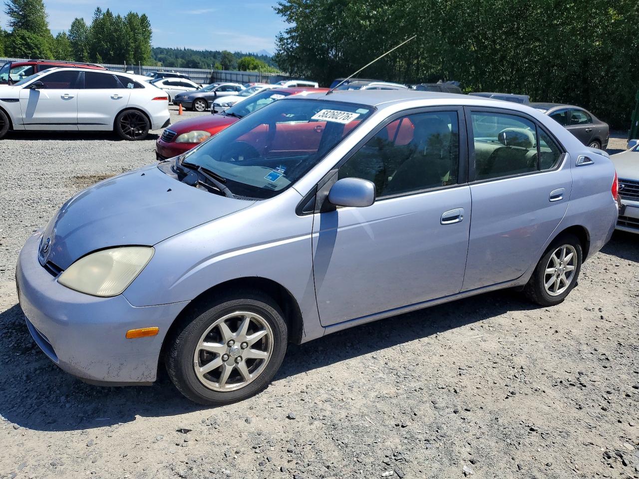 2002 Toyota Prius, VIN JT2BK12U120069087 — Undercarriage
