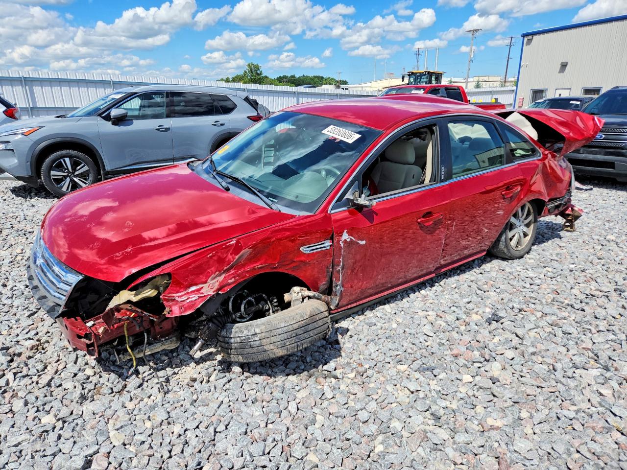 2009 Ford Taurus SEL, VIN 1FAHP24W29G103729 — Rear end