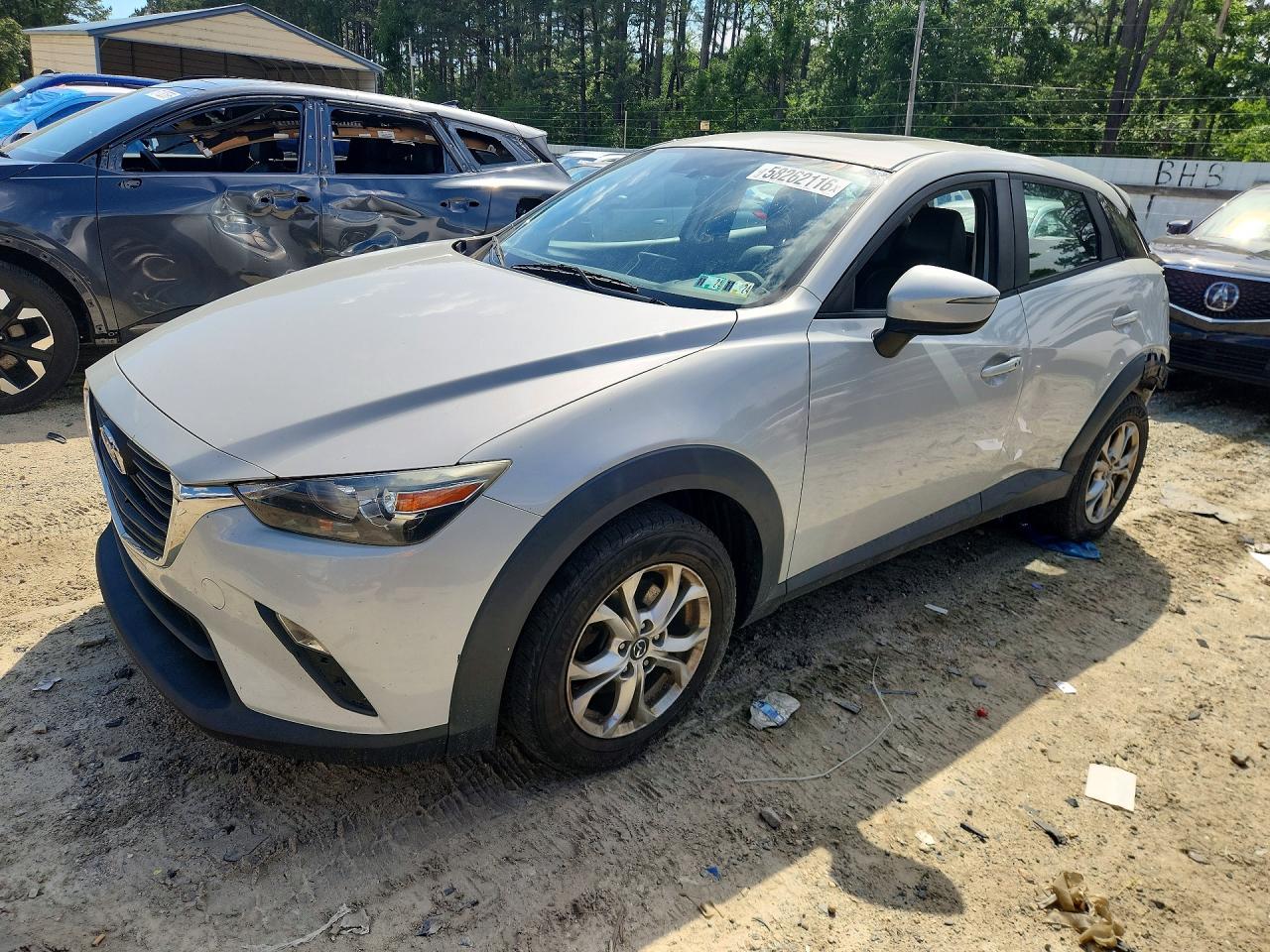 2016 Mazda CX-3 Touring, VIN JM1DKFC79G0131140 — Rear end