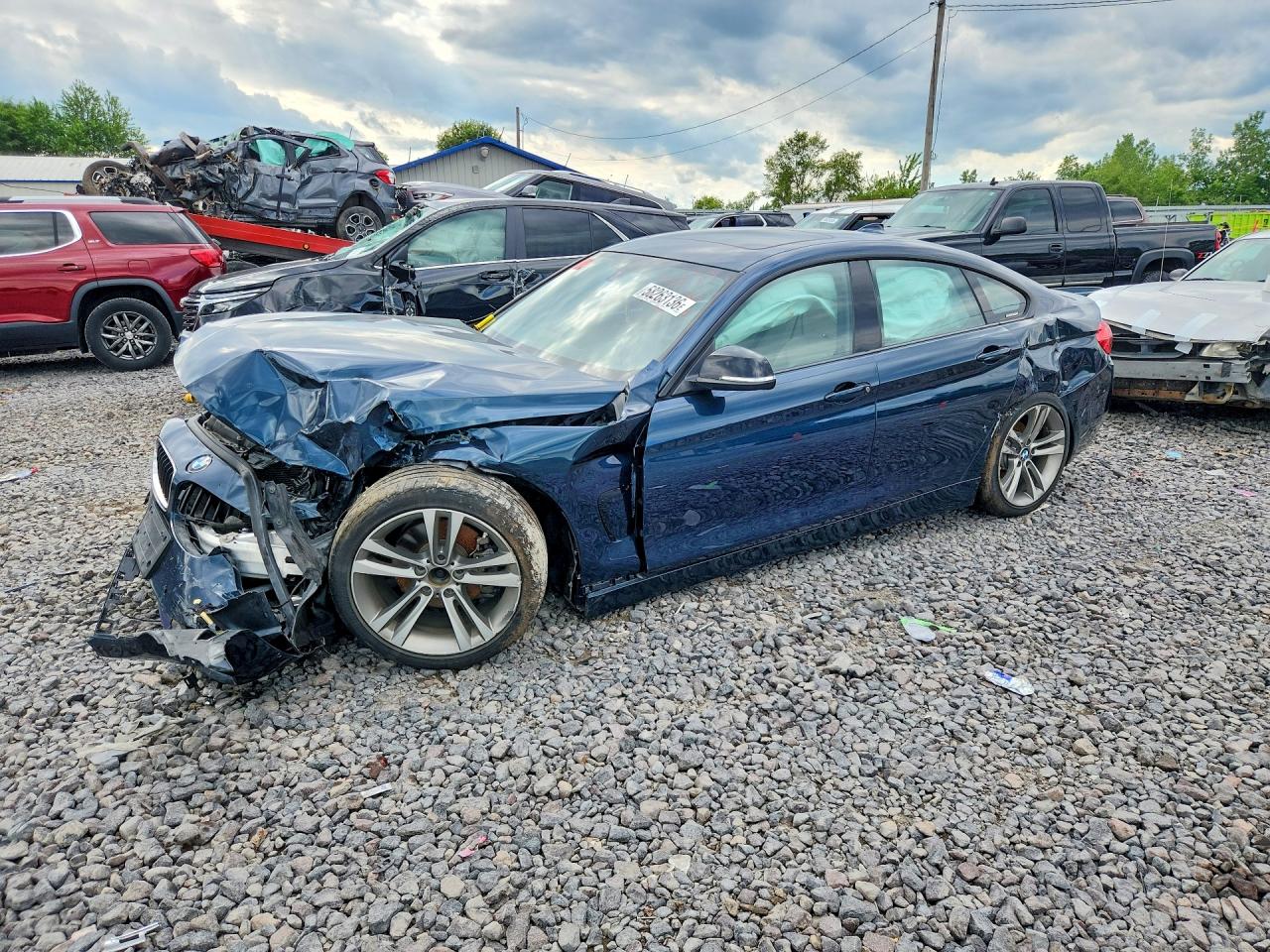 2015 BMW 4 Series 428i, VIN WBA4A9C56FD416448 — Front end