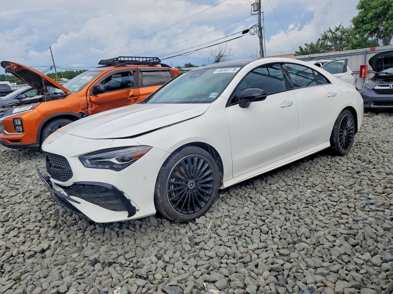 2025 Mercedes-Benz CLA 250, VIN W1K5J4HB8SN497455 — Front end