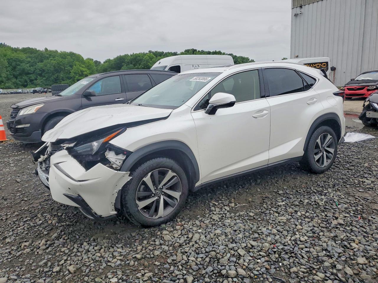 2018 Lexus NX 300 F Sport, VIN JTJBARBZ2J2165279 — Front end