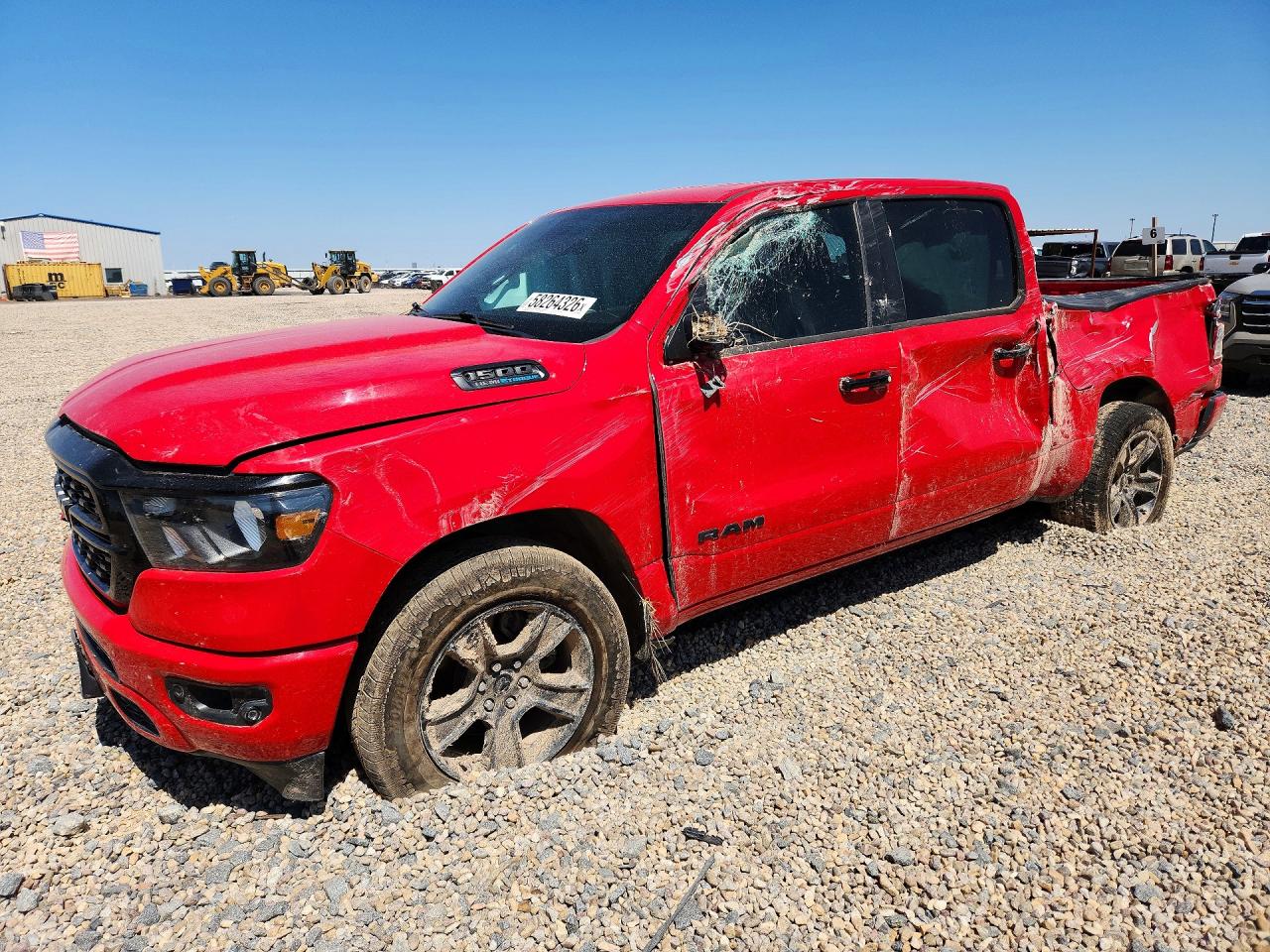 2024 Ram 1500 Lone Star, VIN 1C6SRFFT2RN107075 — По всему кузову
