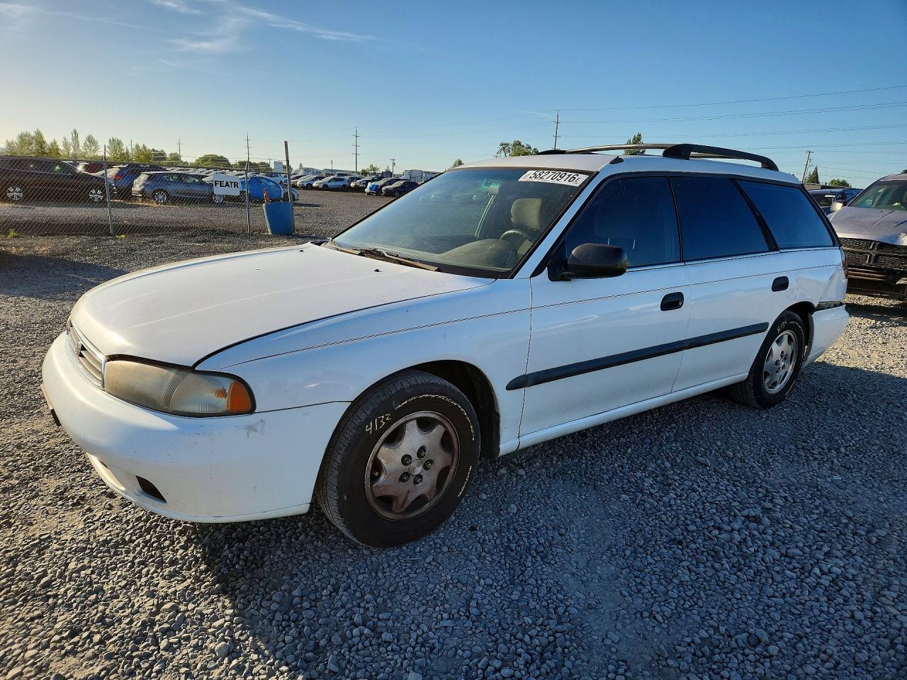 1995 Subaru Legacy L, VIN 4S3BK635XS7349111 — Rear end