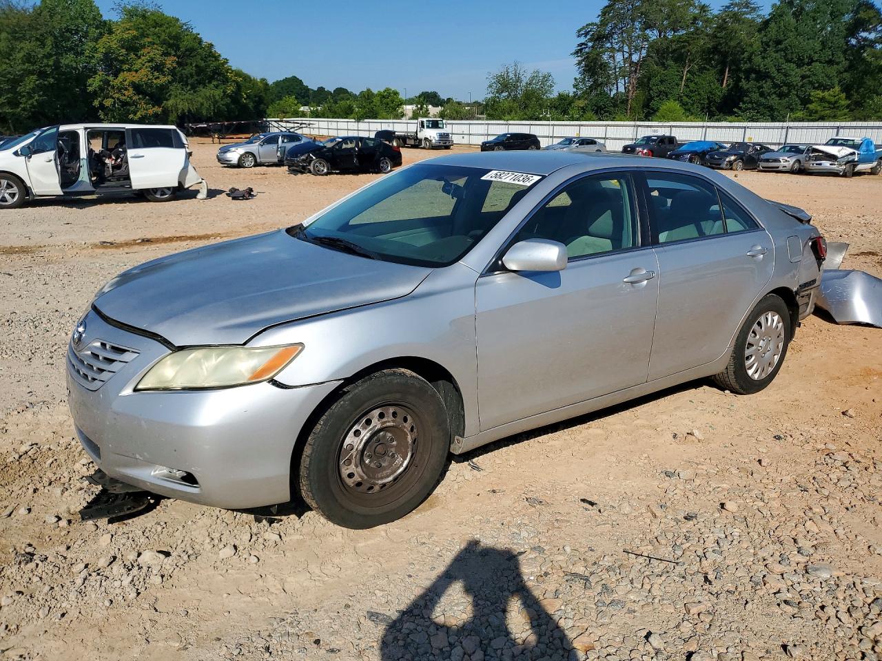 2008 Toyota Camry LE, VIN 4T1BE46KX8U746997 — Зад
