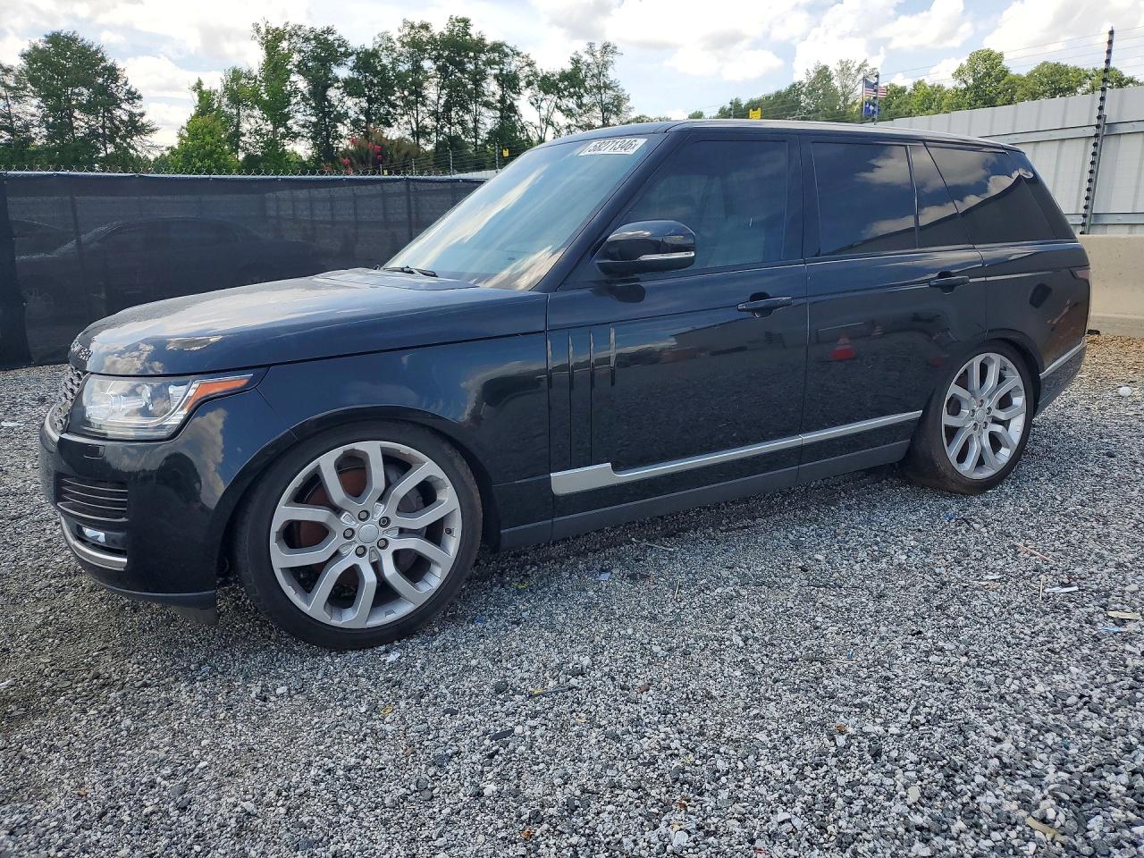 2017 Land Rover Range Rover, VIN SALGS2FE2HA322757 — Minor dents and scratches