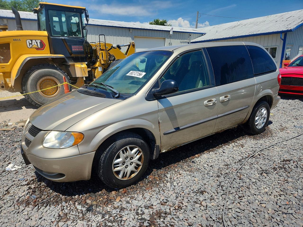 2002 Dodge Caravan Sport, VIN 1B4GP45352B635529 — Burn