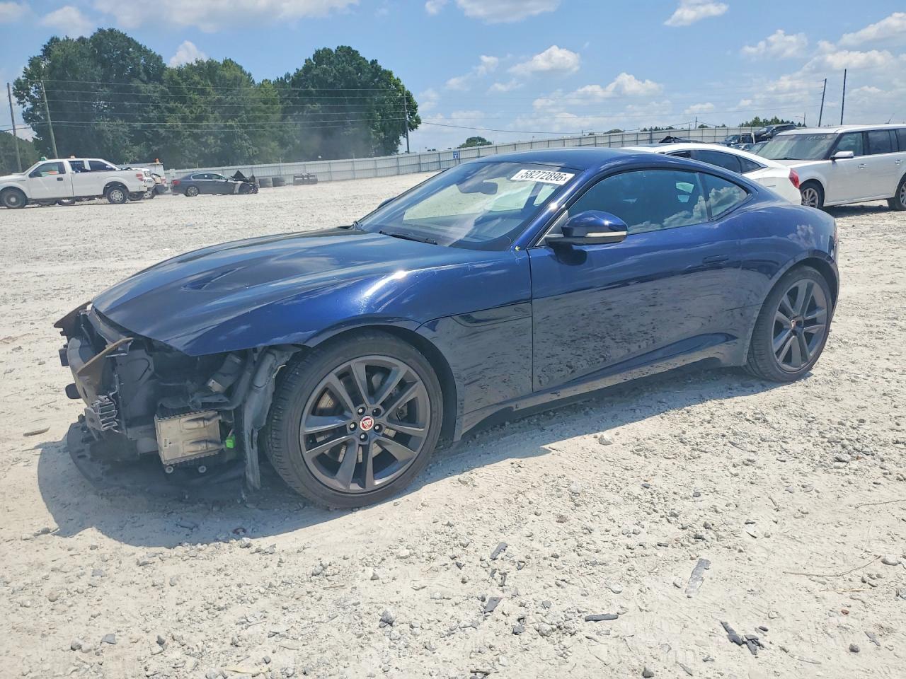 2021 Jaguar F-Type P300, VIN SAJDD1GX7MCK74395 — Front end
