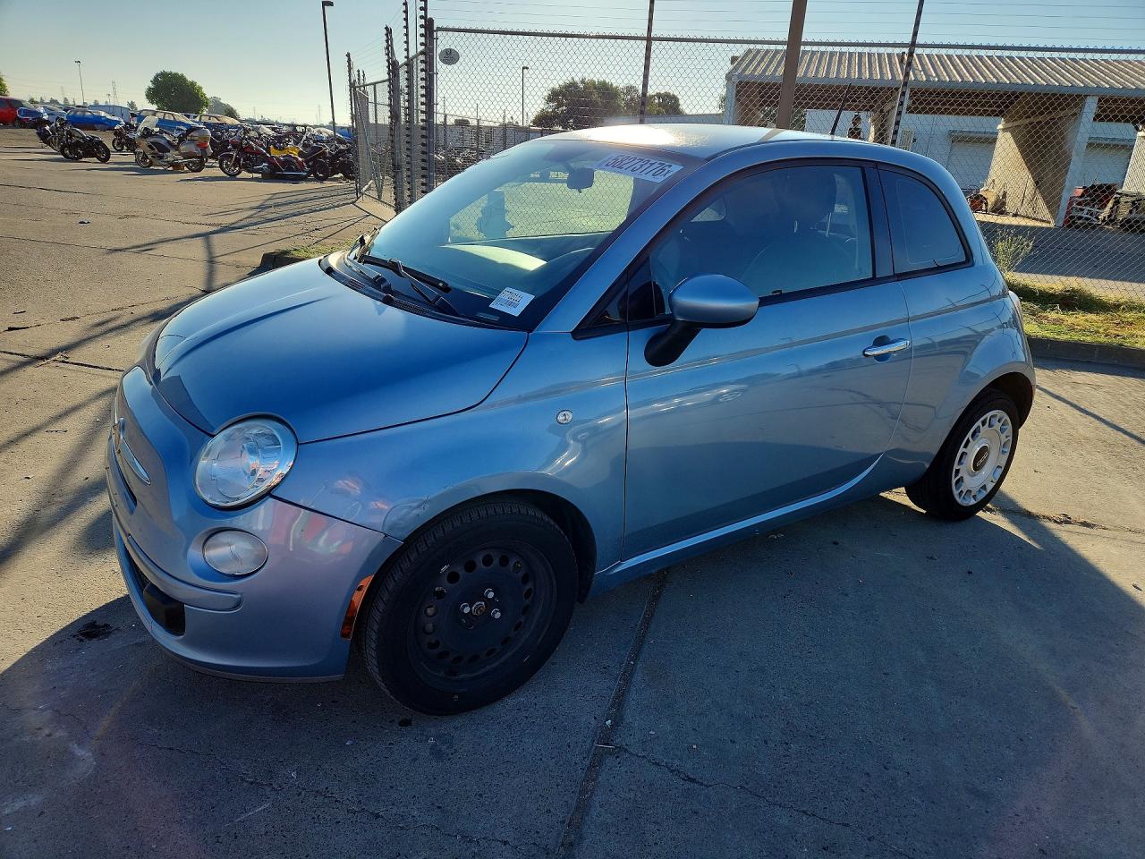 2015 FIAT 500 Pop, VIN 3C3CFFAR2FT710111 — Minor dents and scratches