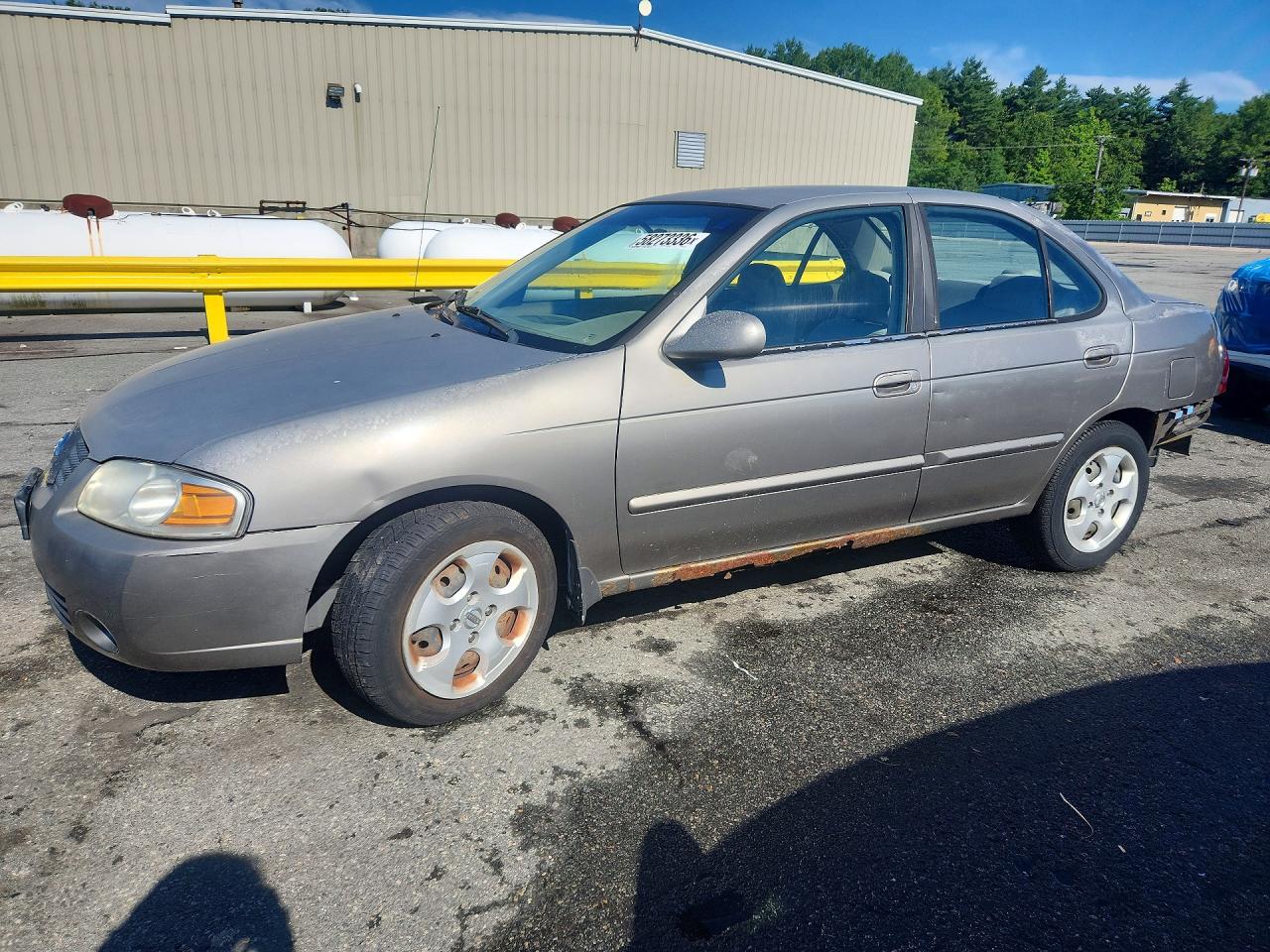 2004 Nissan Sentra S, VIN 3N1CB51D74L891597 — Rear end