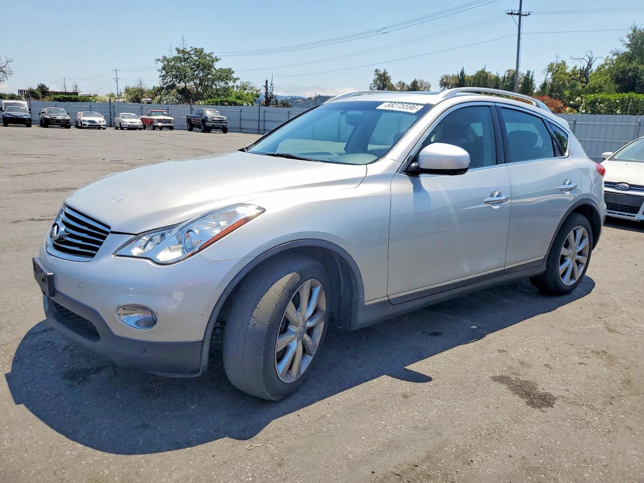 2011 Infiniti EX Journey, VIN JN1AJ0HP0BM801416 — Minor dents and scratches