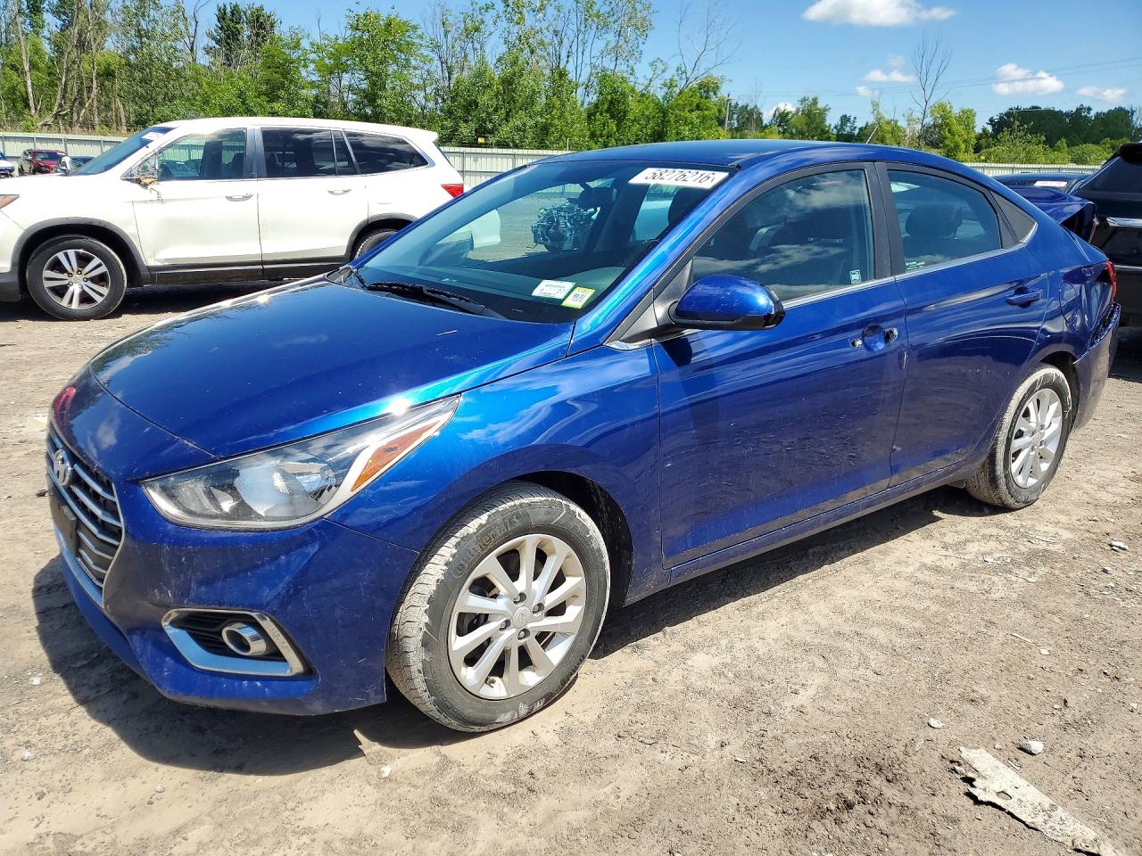 2021 Hyundai Accent SE, VIN 3KPC24A62ME139559 — Rear end