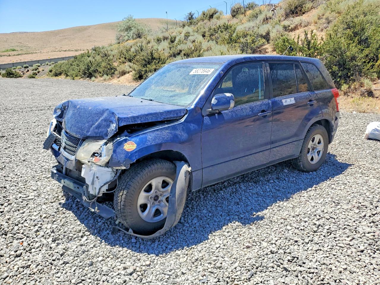 2011 Suzuki Grand Vitara Premium, VIN JS3TD0D20B4102098 — Front end