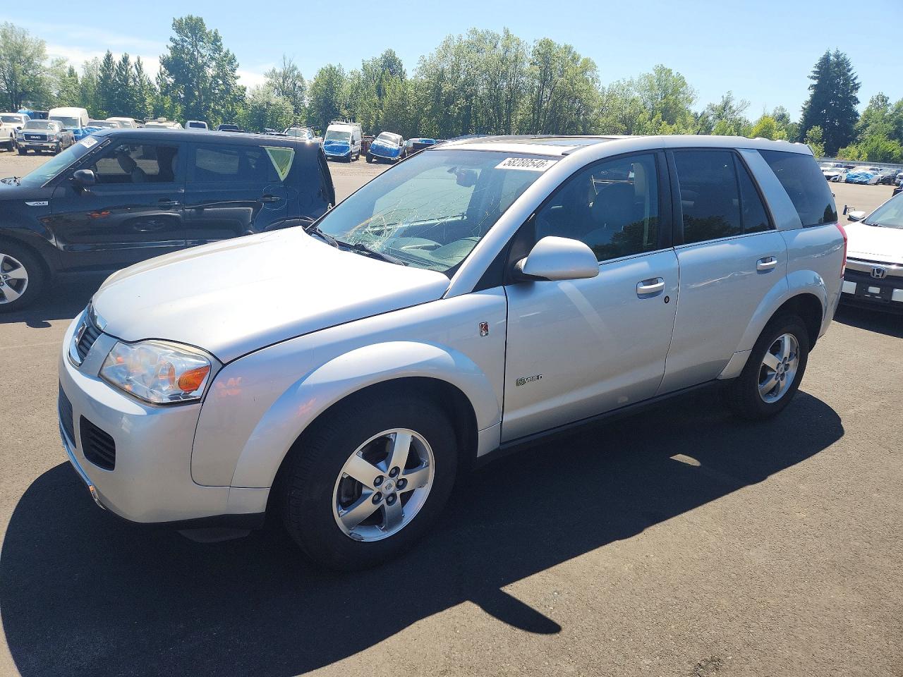 2007 Saturn VUE I4 Hybrid, VIN 5GZCZ33Z87S816403 — Крыша