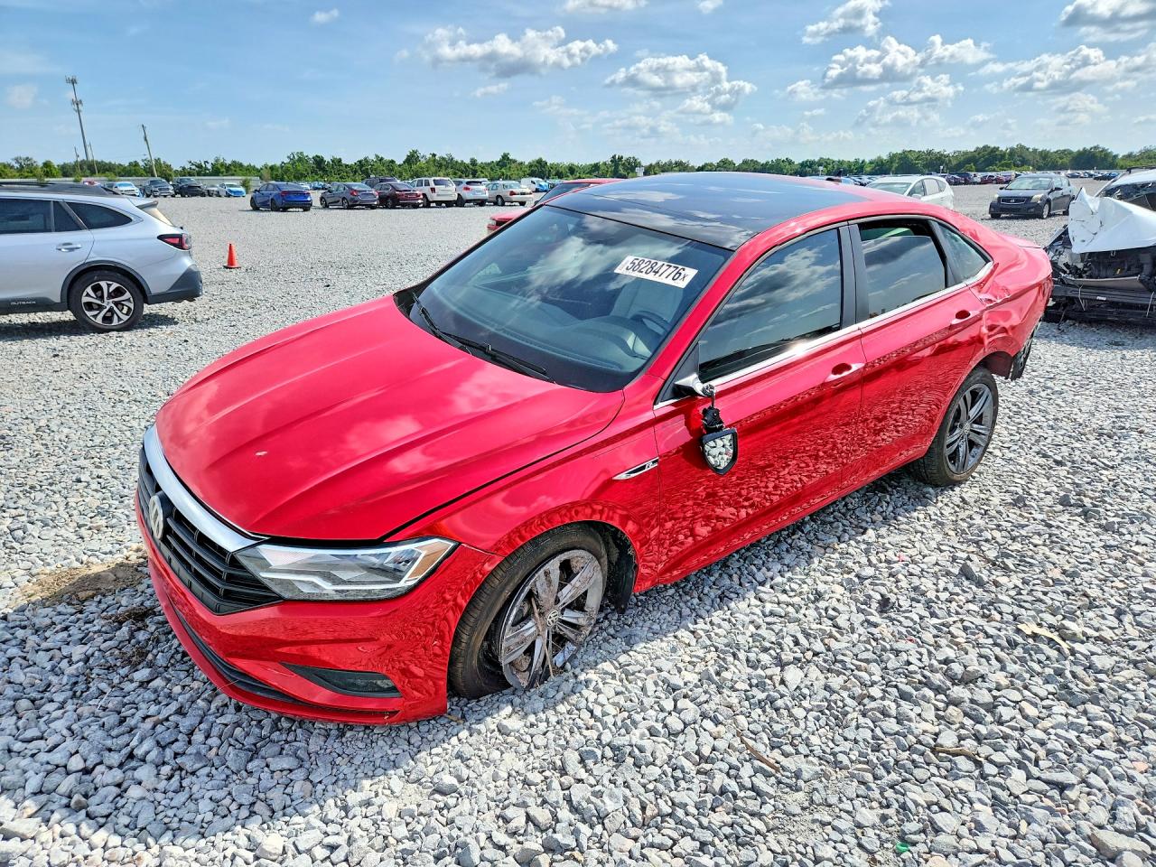2020 Volkswagen Jetta S, VIN 3VWC57BU8LM090178 — Rear end