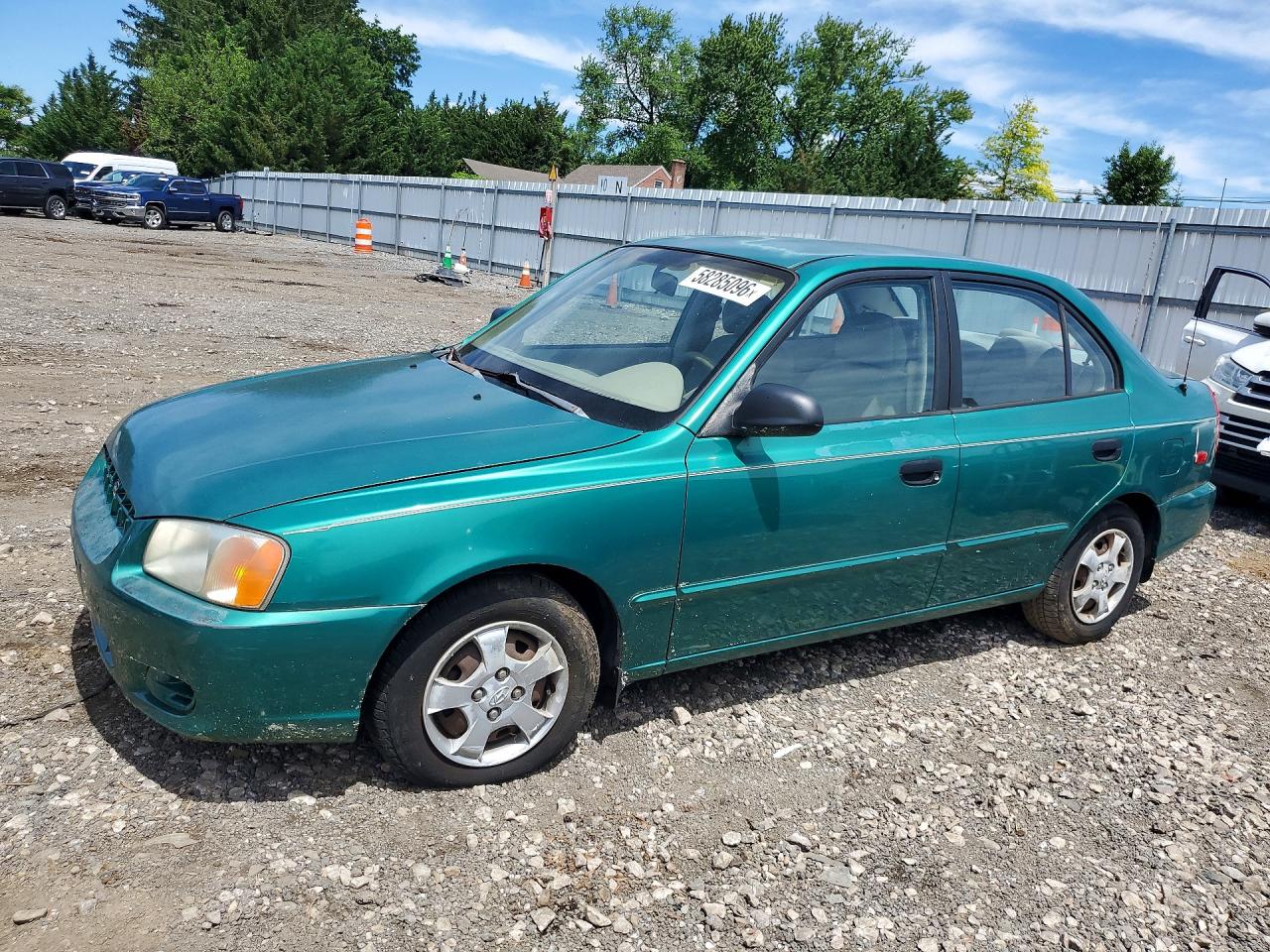 2001 Hyundai Accent GL, VIN KMHCG45C91U169698 — Mechanical