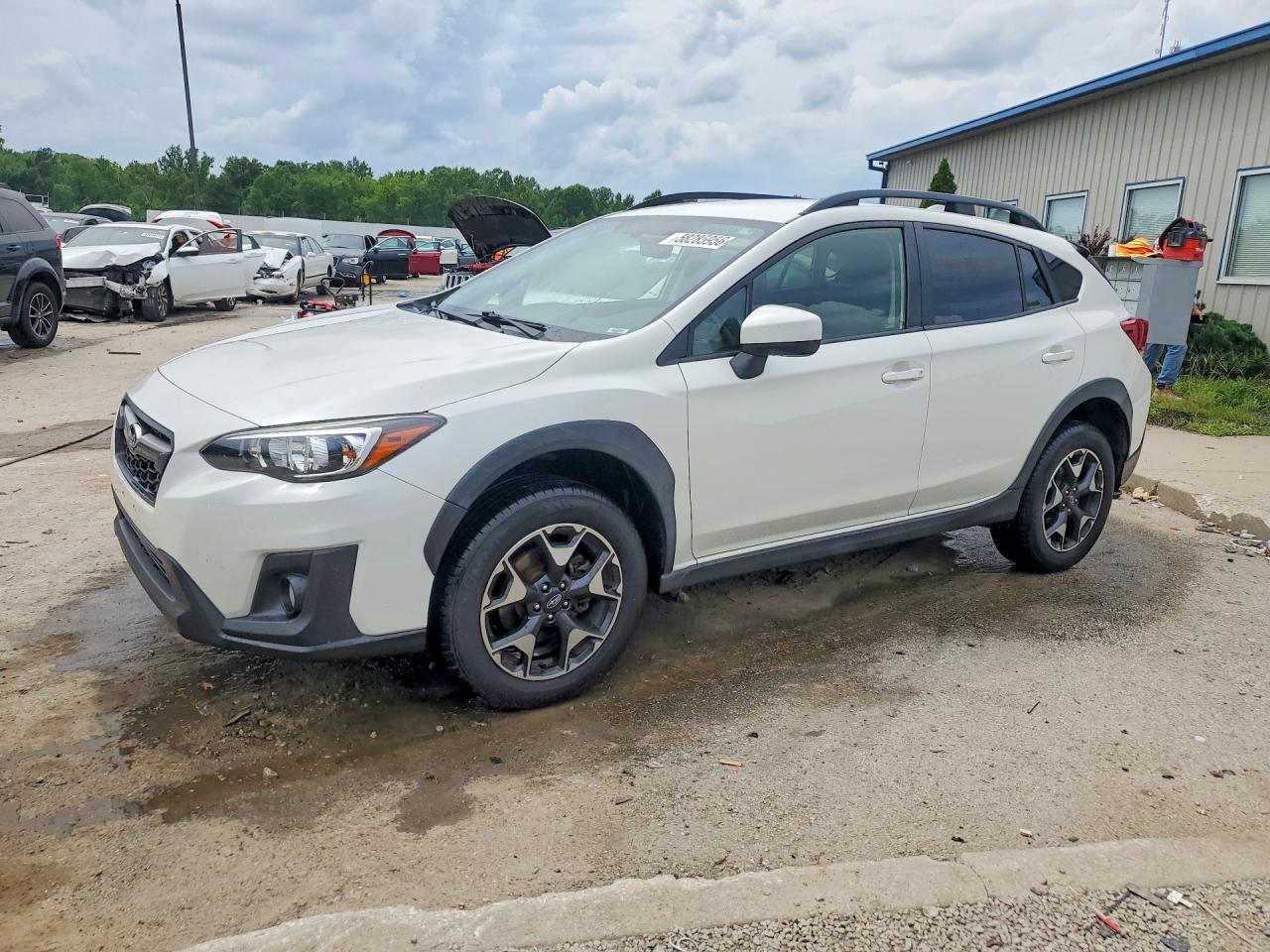 2019 Subaru Crosstrek Premium, VIN JF2GTACCXKH232015 — Hail