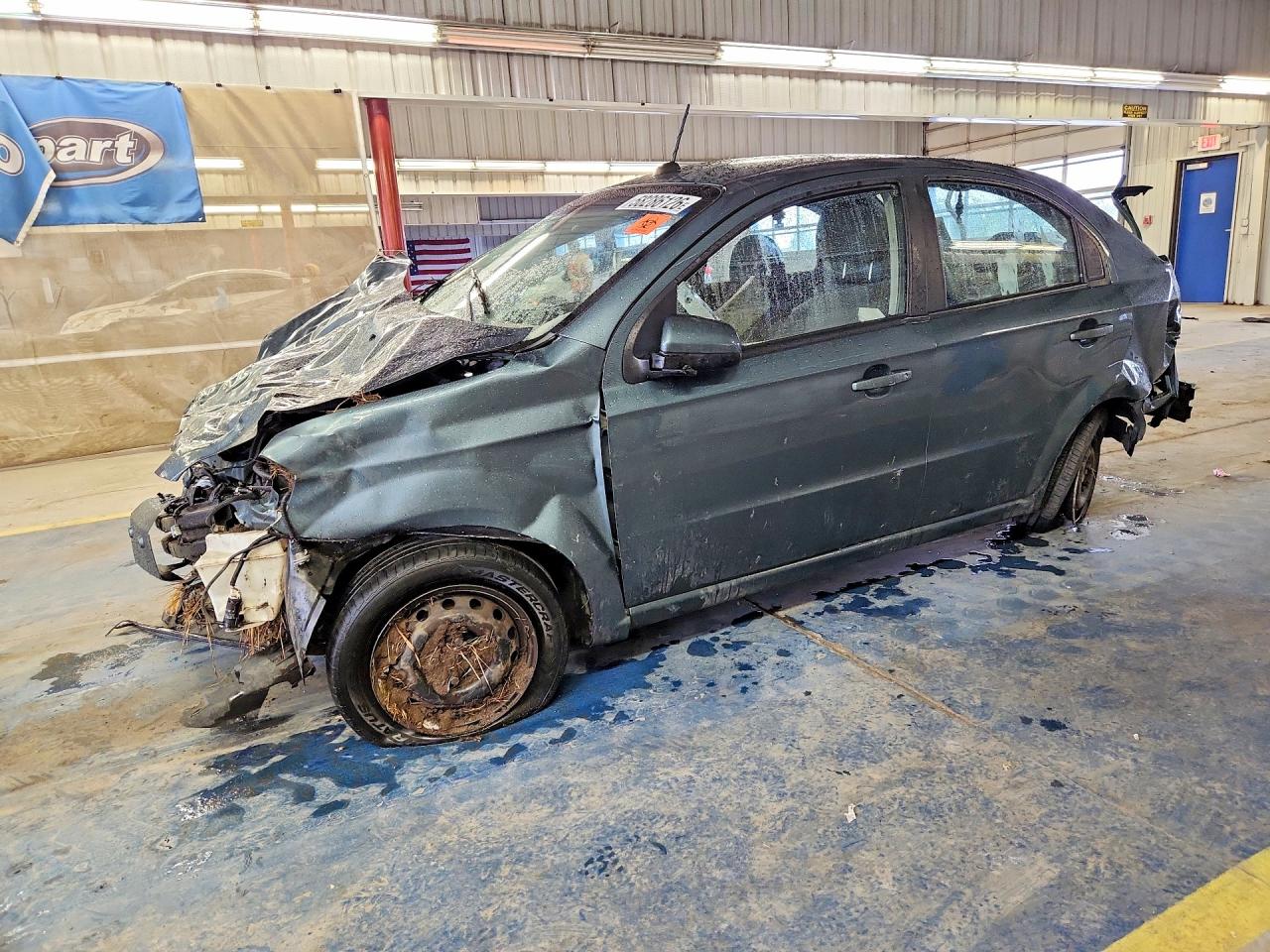 2011 Chevrolet Aveo 1LT, VIN KL1TD5DE0BB134865 — Front end