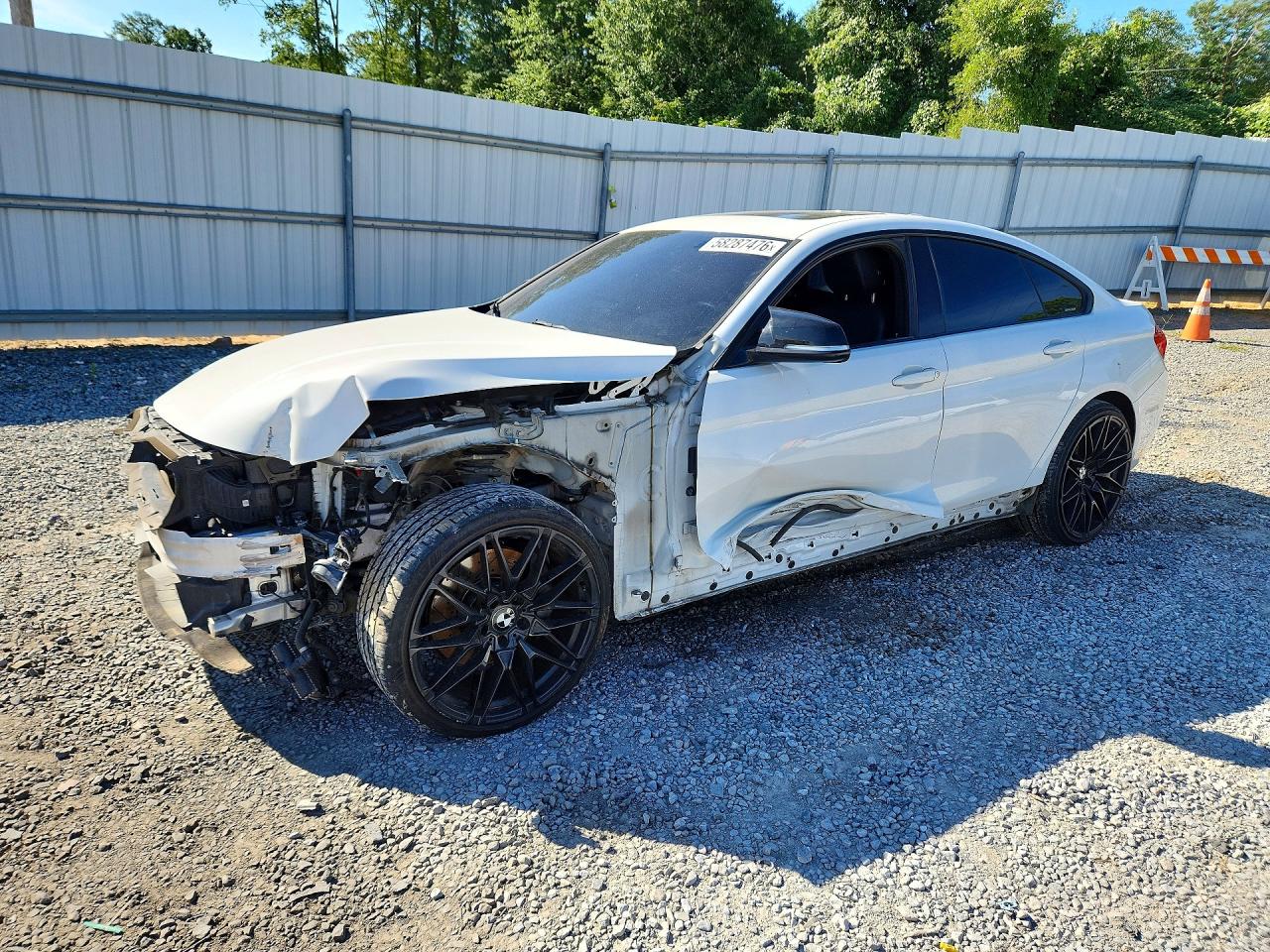 2015 BMW 4 Series 435i xDrive, VIN WBA4B3C56FGV48277 — Front end