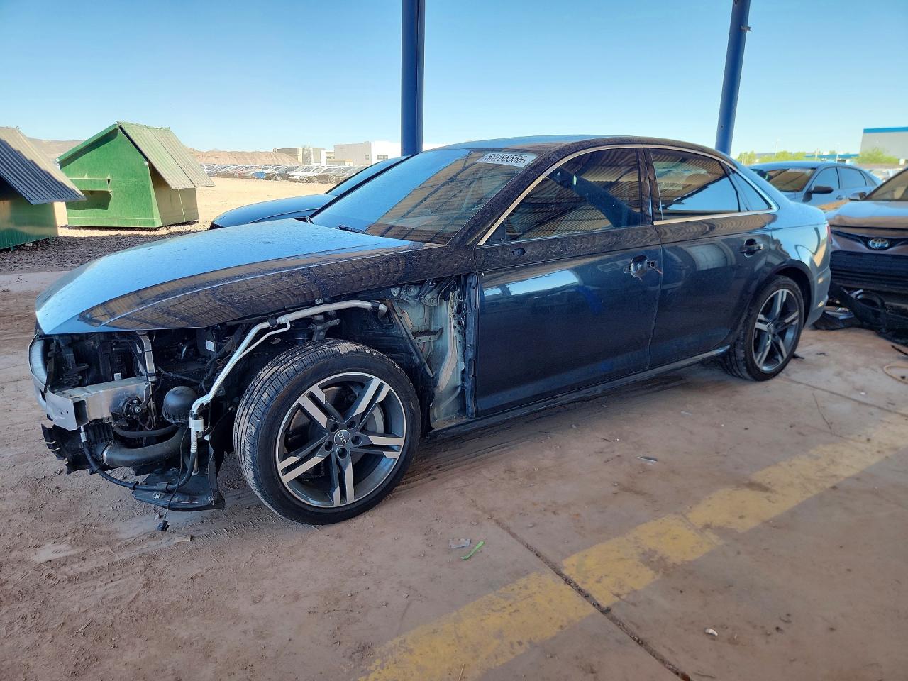 2018 Audi A4 Premium Plus, VIN WAUENAF48JA066862 — Front end