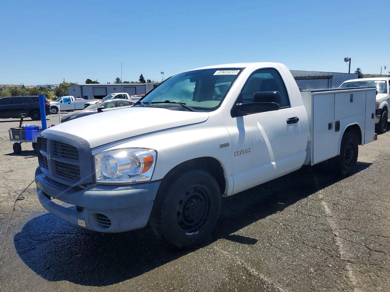 2008 Dodge 2500 ST, VIN 3D7KR26D18G183653 — Мелкие вмятины и царапины