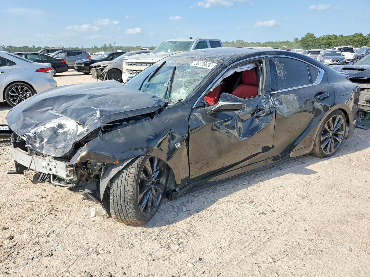 2023 Lexus IS 350 F Sport, VIN JTHGZ1B22P5067879 — Перед